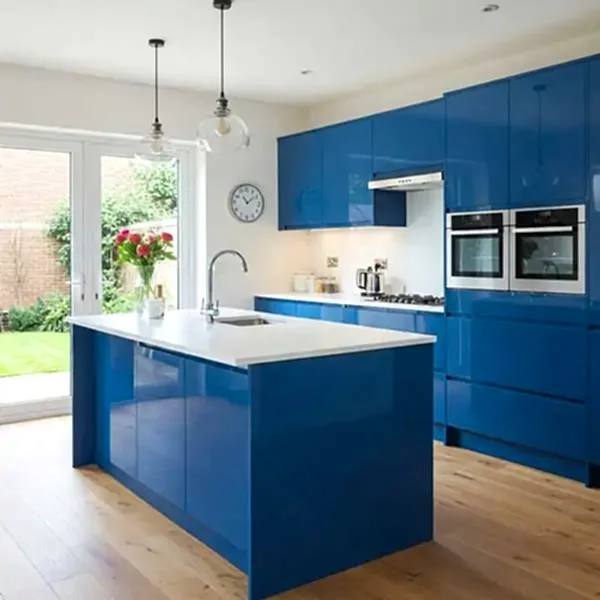 High Glos Mutfak Dekorasyonu