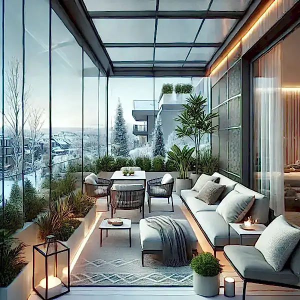 Kış Bahçesi Dekorasyonu