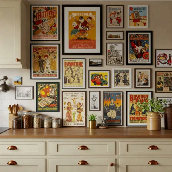 Mutfak Duvar Dekorasyonu